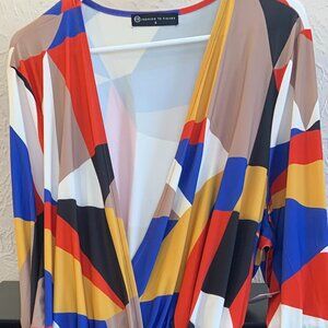 Fashion to Figure Key Item Wrap Dress – Size 3 (NWT)